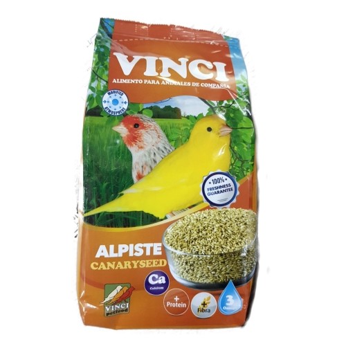 Alpiste Vinci 1 Kg Alimento Nutritivo para Aves