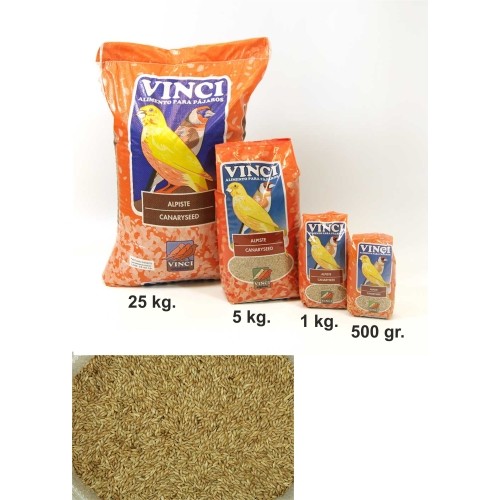 Alpiste Vinci 1 Kg Alimento Nutritivo para Aves