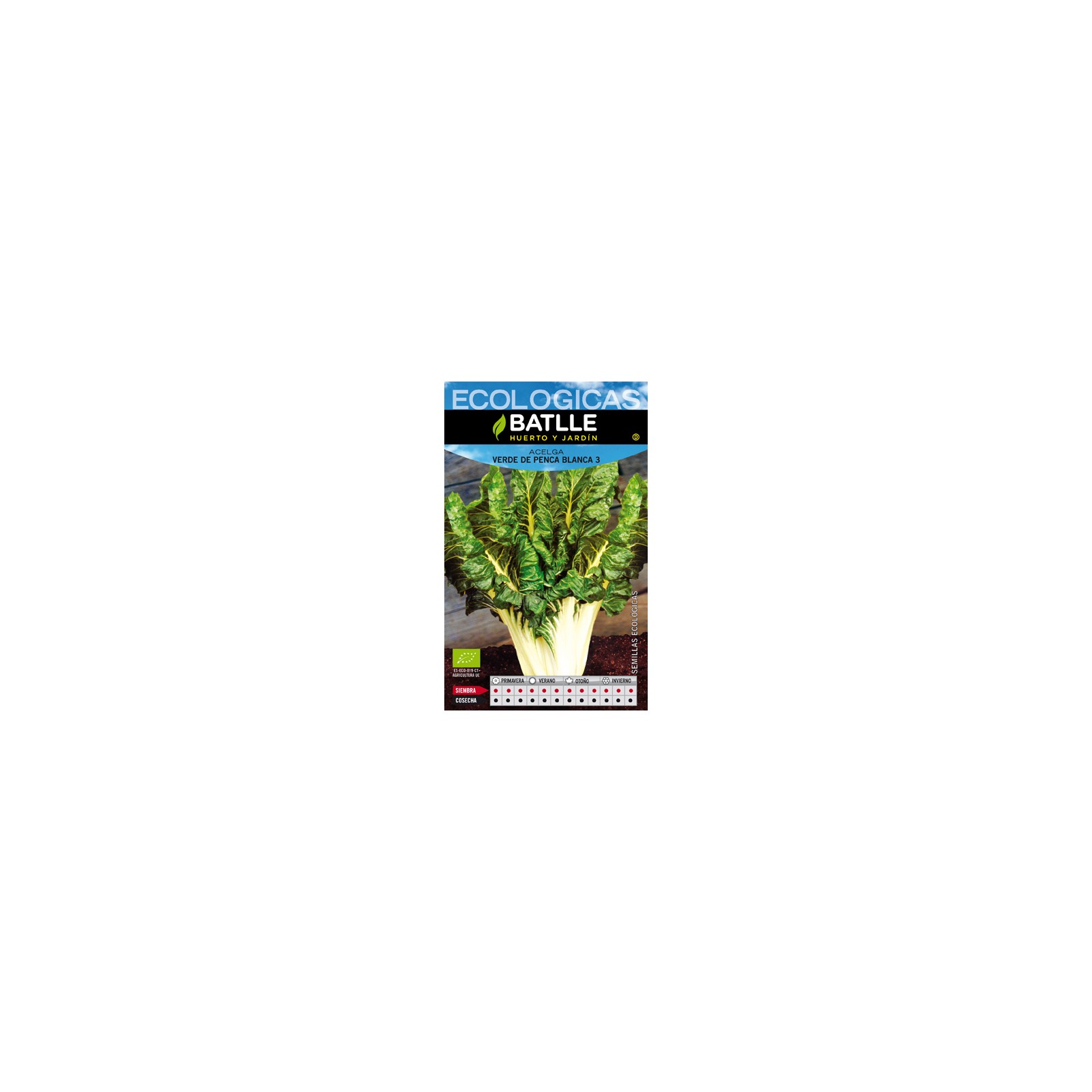 Acelga Verde Blanca 3 Pencosa 25g