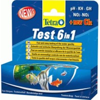 Tetratest 6 en 1 Kit de Prueba de Calidad de Agua