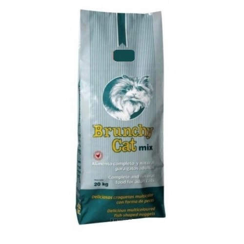 Brunchy Cat Mix Alimento Completo 20 Kg