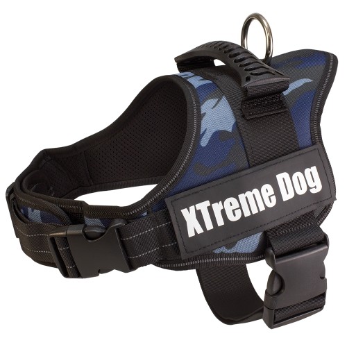 Arnes Xtreme Dog Camo Azul M