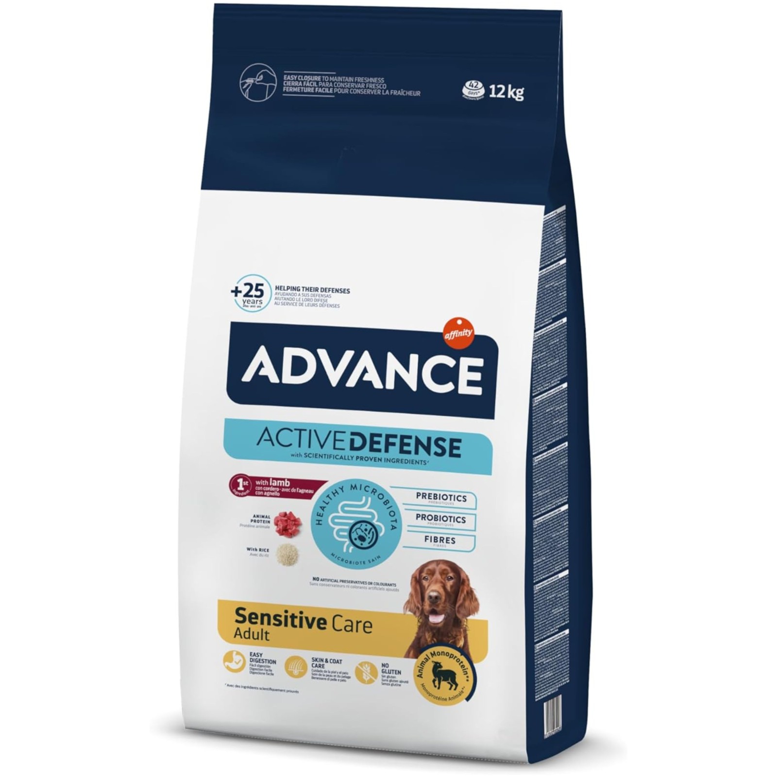 Advance Sensitive Cordero y Arroz para Perros 3kg