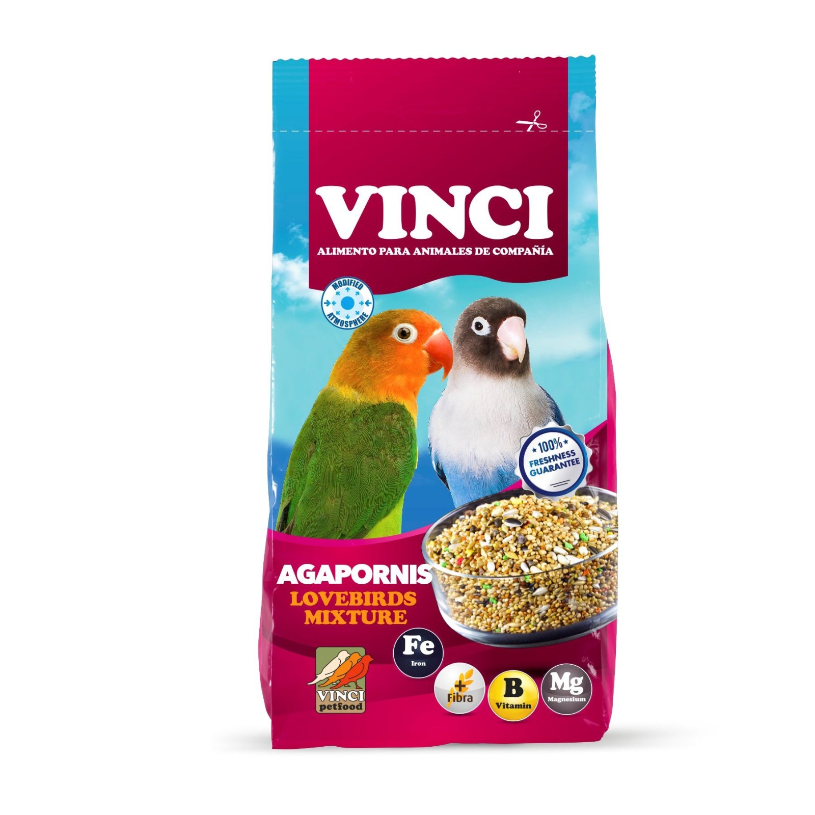 Agapornis Vinci 5 Kg Balanced Bird Food