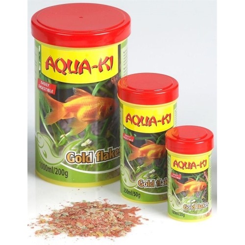 Aqua-ki Copos Dorados 50g Alimento para Peces