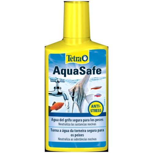 Tetraaquasafe 500Ml Agua Segura para Peces Tropicales