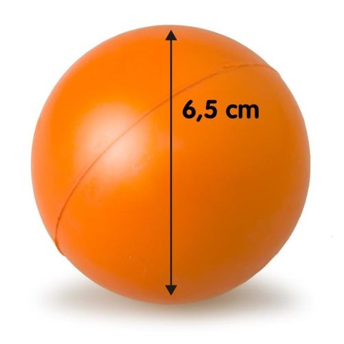 Pelota Maciza de Goma Grande 9cm para Mascotas