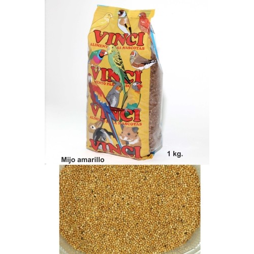 Mijo Amarillo Vinci 25 Kg para Aves