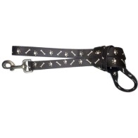 Nylon Leash 15x110 Bone Black - Durable and Fun