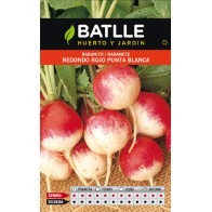 Round Red White Tip Radish Seed Pack