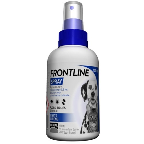 Spray Front Line 100 ml para Mascotas