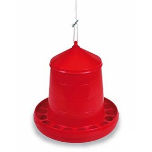 Hanging Plastic Hopper 8kg Red or Pistachio