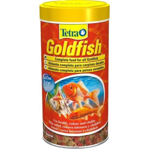 Tetra Goldfish 1 L Balanced Flake Food