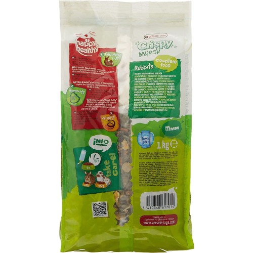 Crispy Muesli for Rabbits 1 Kg by Versele-Laga