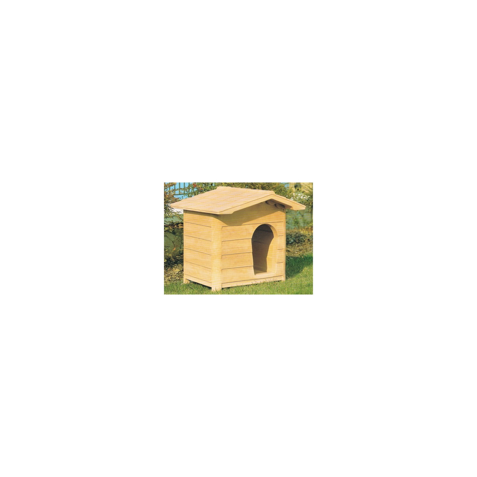 Medium Resin Dog House for Outdoor Use