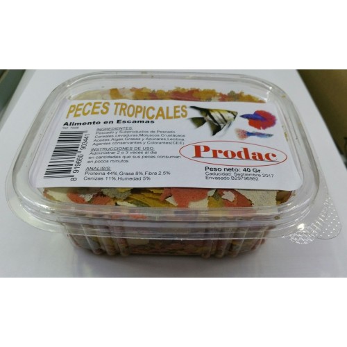 Tropical Fish Food Prodac 40g