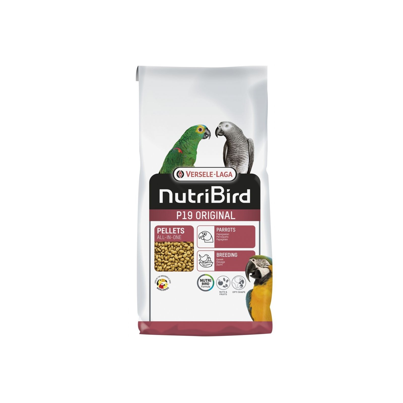 Nutribird P19 Original Breeding 10 Kg Versele-laga