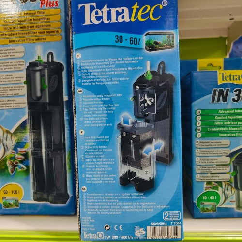 Filtro Interno Tetratec IN400 para Acuarios