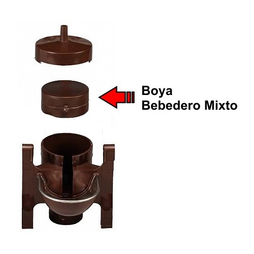 Boya Bebedero Mixto Hidratación Fácil