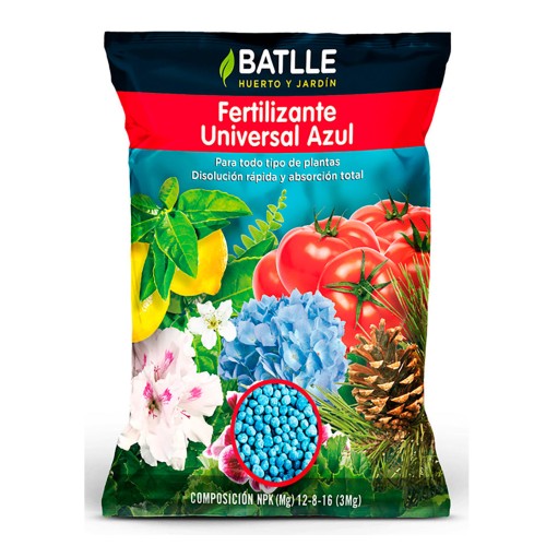 Fertilizante Universal Azul Bolsa 800gr.batlle.