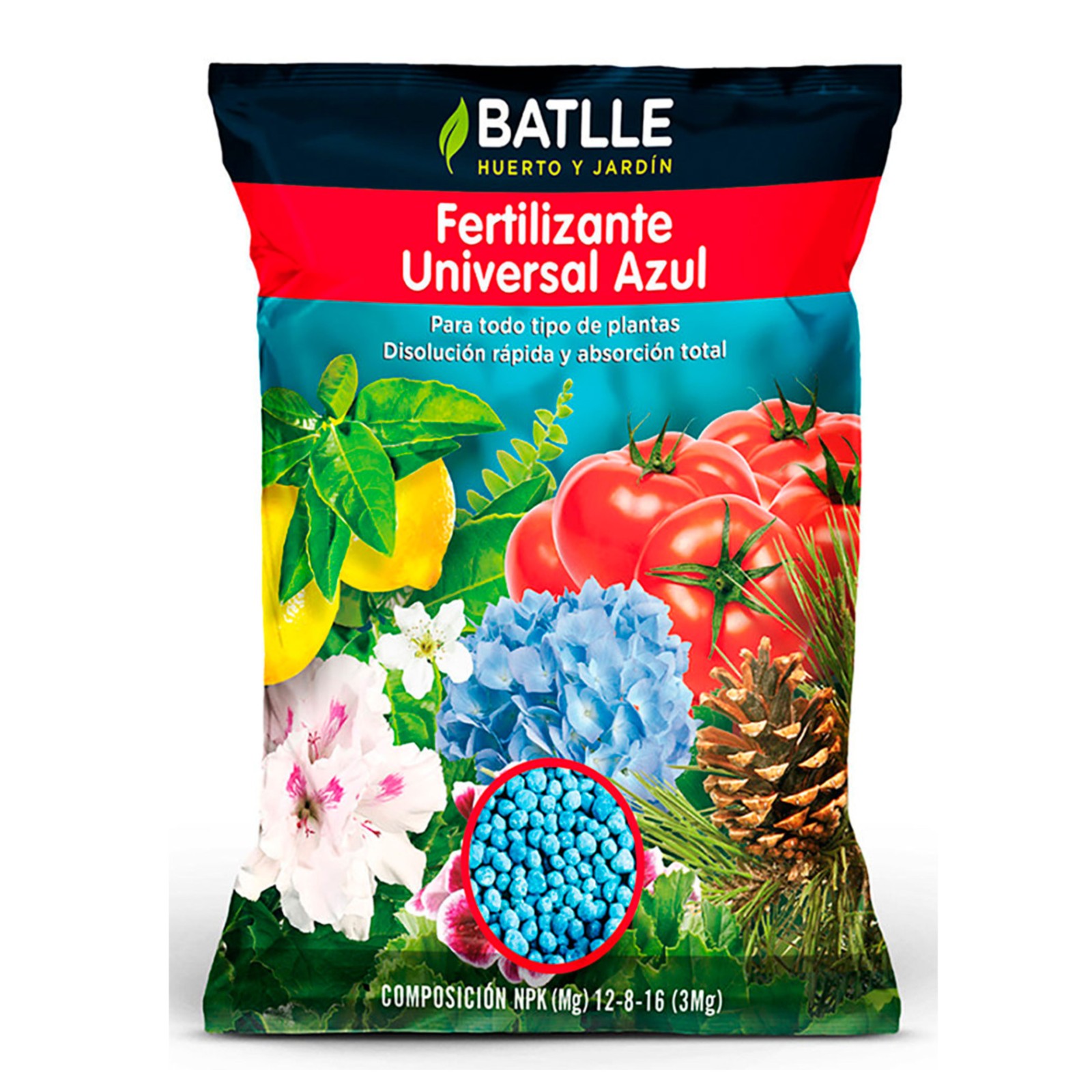 Universal Blue Fertilizer Bag 800g Batlle