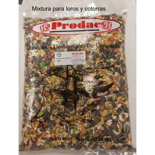 Loros y Cotorras 18 Kg. Faunamix