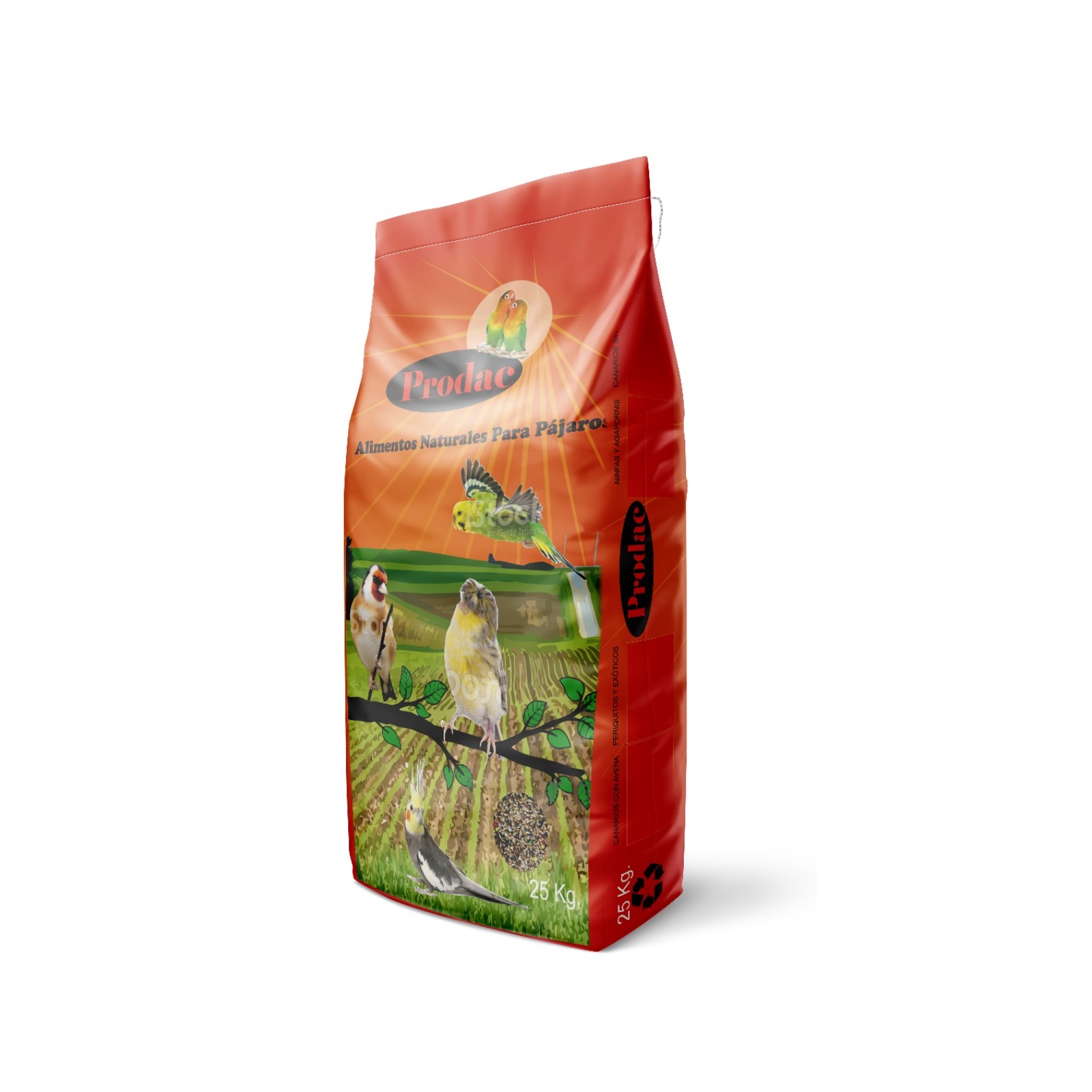 Ninjas and Lovebirds Seed Mix 25 Kg