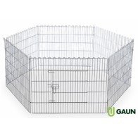 Large Hexagonal Metal Pet Playpen