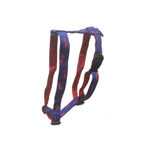 Bone Nylon Harness 20mm for Dogs