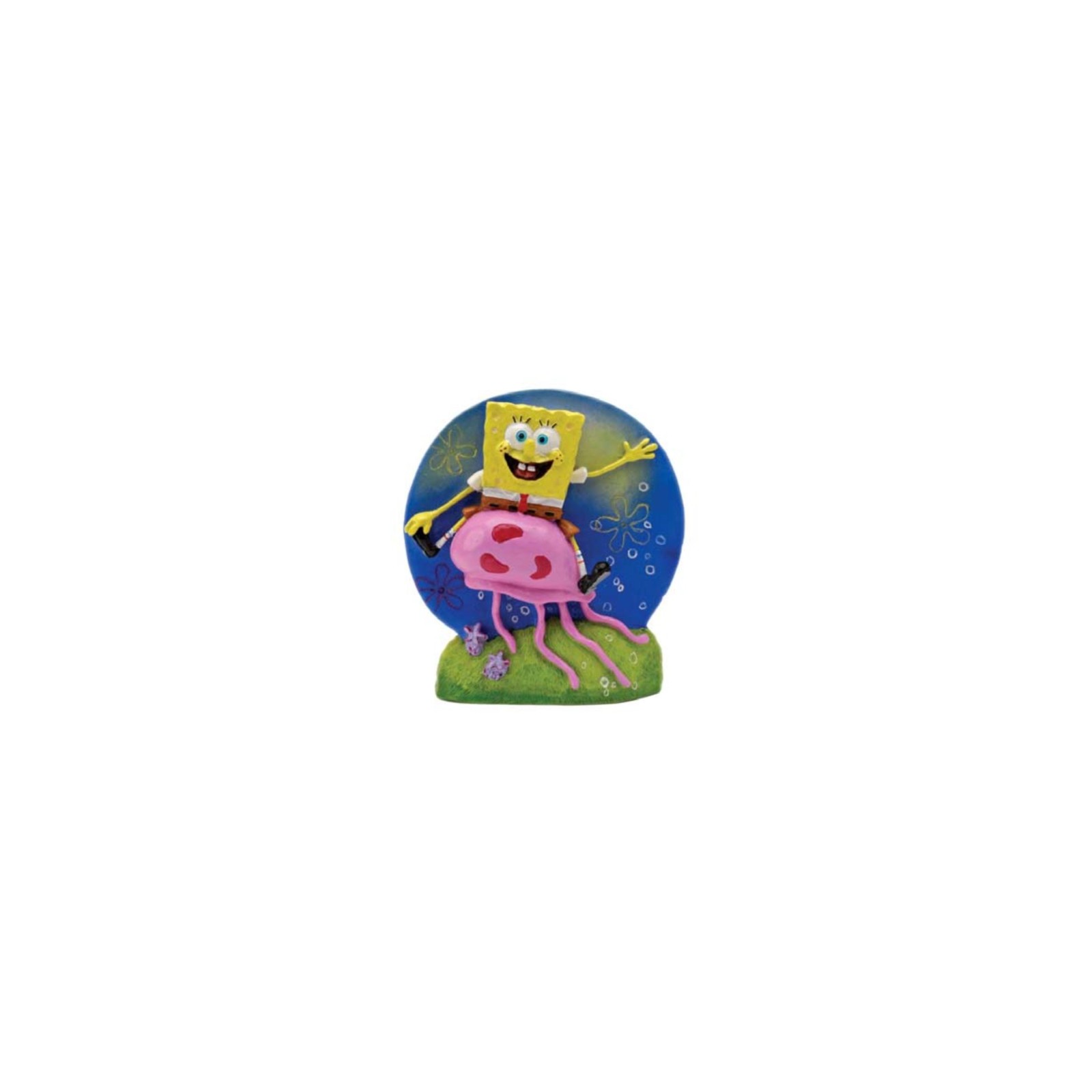 Bob Esponja Cabalga Medusa 7,6cm - Figura Adorable