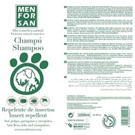 Menforsan Repellent Shampoo with Citronella 1L