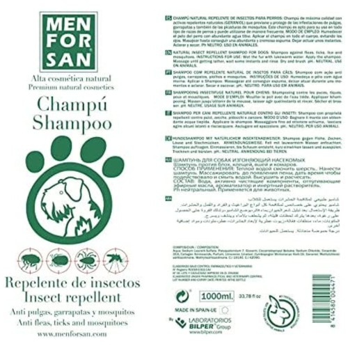 Menforsan Citronella Repellent Shampoo 300 ml