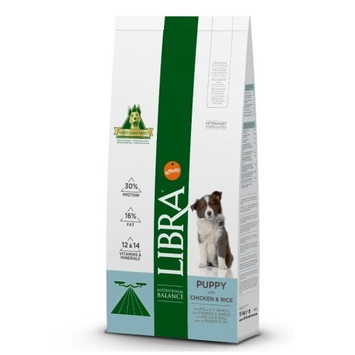 Libra Puppy Comida para Perros de Pollo 3 Kg