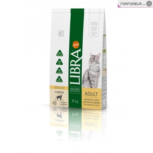 Libra Comida para Gatos Adultos de Pollo 1,5 Kg