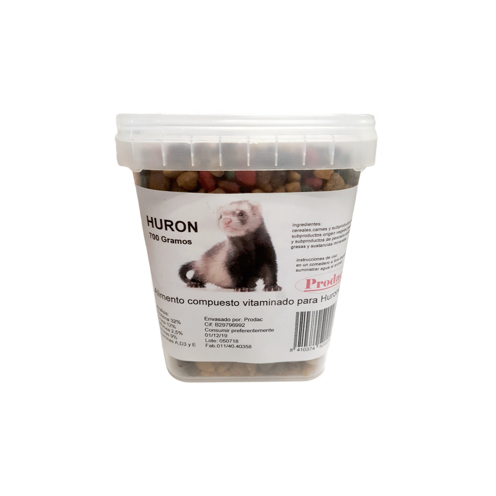 Prodac Ferret Food 700g Nutritional Blend