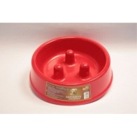 Glutton Feeder Red 23.5x6cm