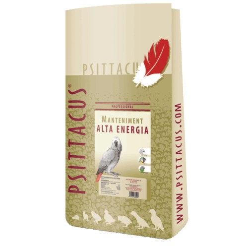 Psittacus Pienso Alta Energía 12 Kg Nutrición Completa