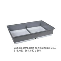 Cubeta Versátil 350 Gris-Blanca