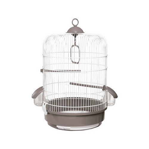 736 White/Grey Bird Cage