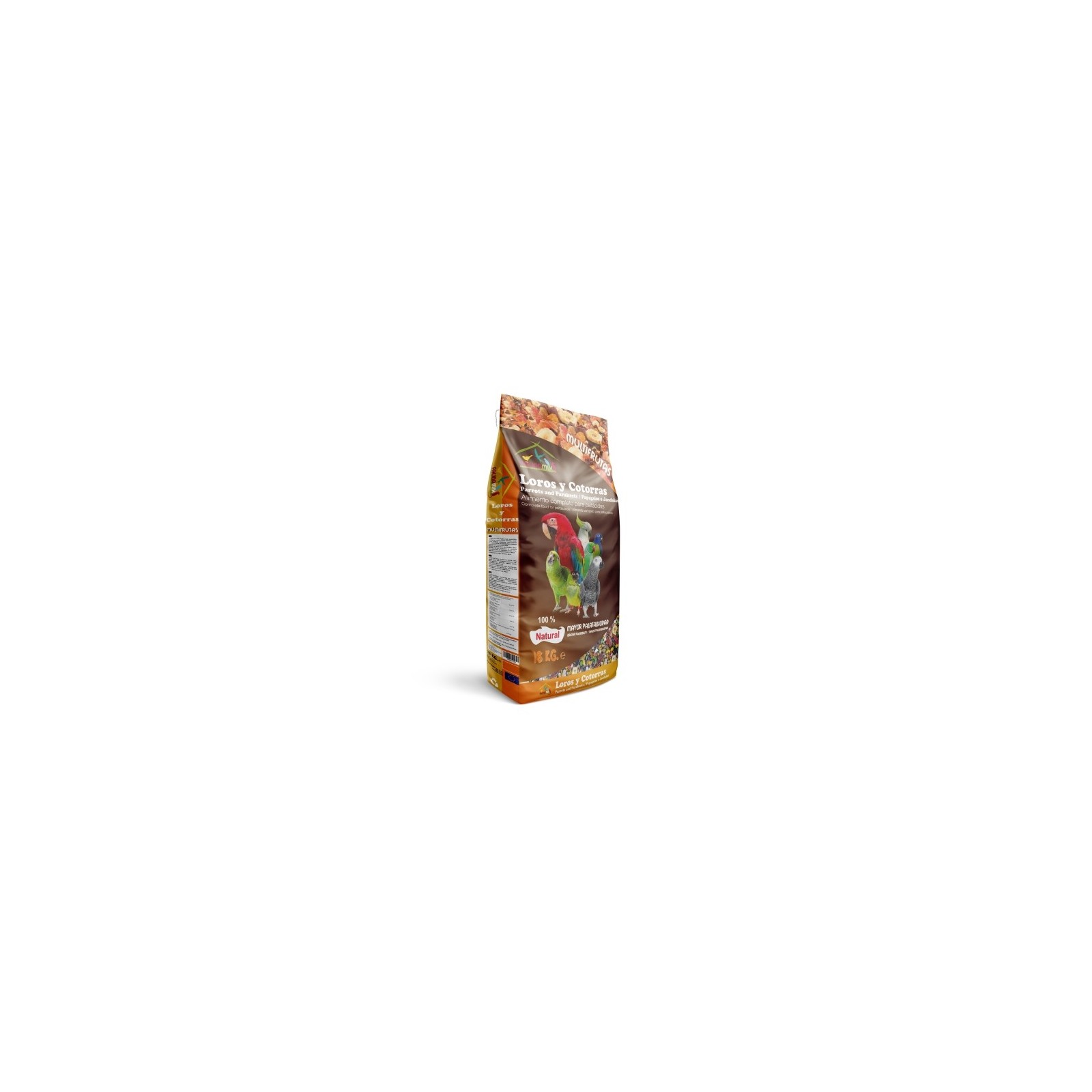 Fruits Bird Food for Parrots 3 Kg Prodac