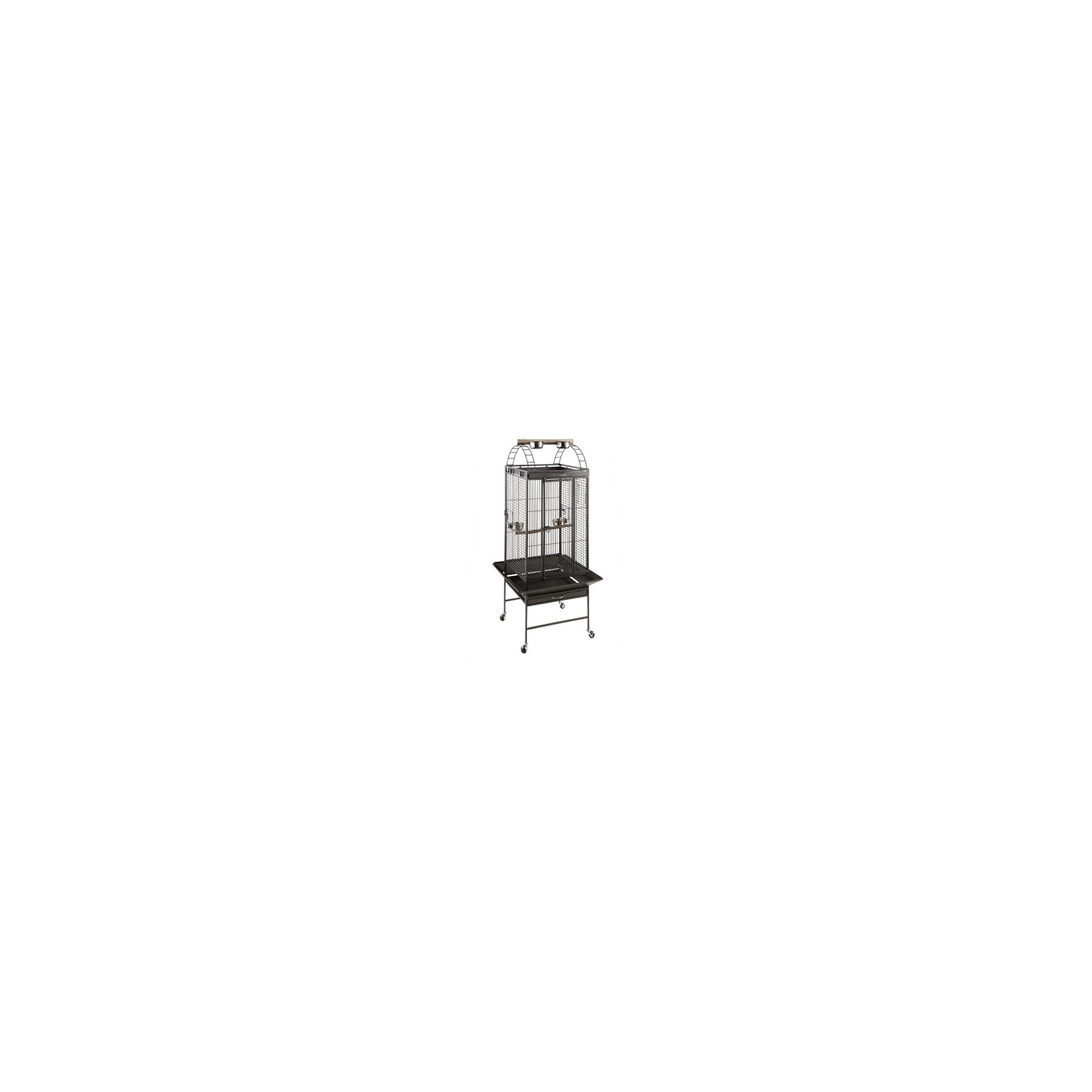 Large Loro Cage 891 Grey for Parrots