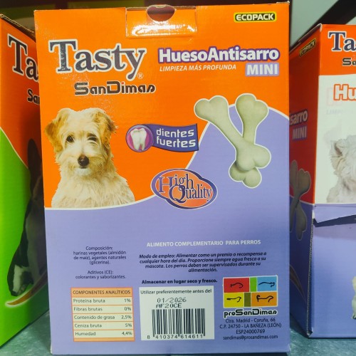 Huesos Antisarro Mini para Mascotas