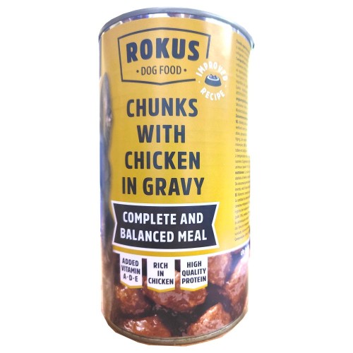 Complete Rokus Chicken Can 410g for Dogs