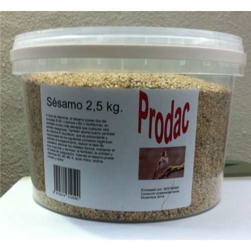 Sesame Seeds 2.5kg Bucket for Birds