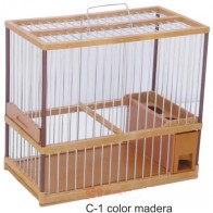 Wood Color Small Reclamo Cage