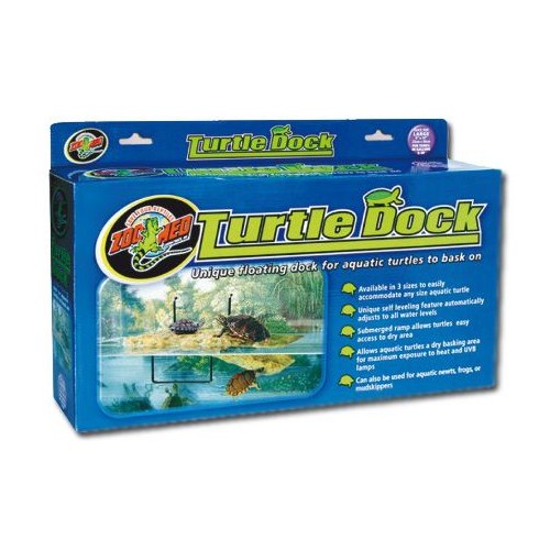 Zoomed Turtle Dock for Aquatic Turtles Medium