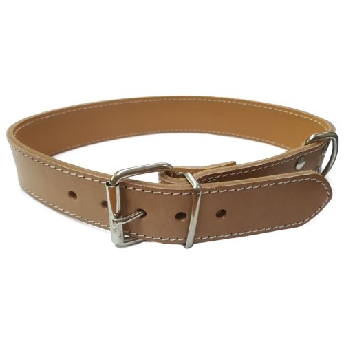 High-Quality Cow Leather Collar 65 cm