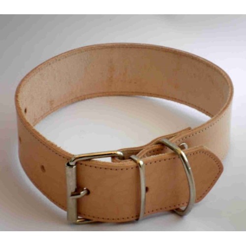 High-Quality Cow Leather Collar 65 cm