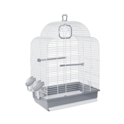 White Bird Cage 648 for Small Birds