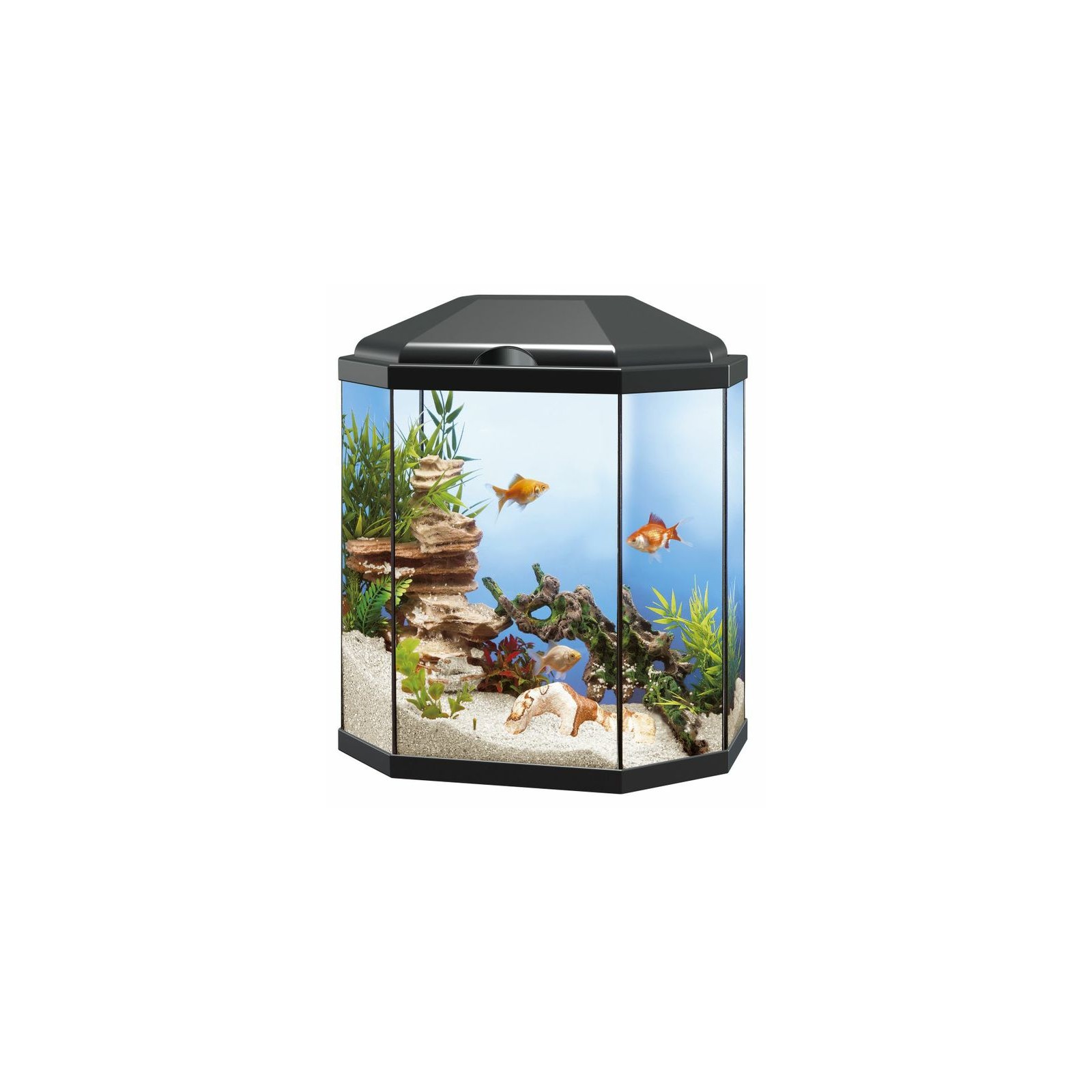 Acuario Aqua Rena 30 LED Negro